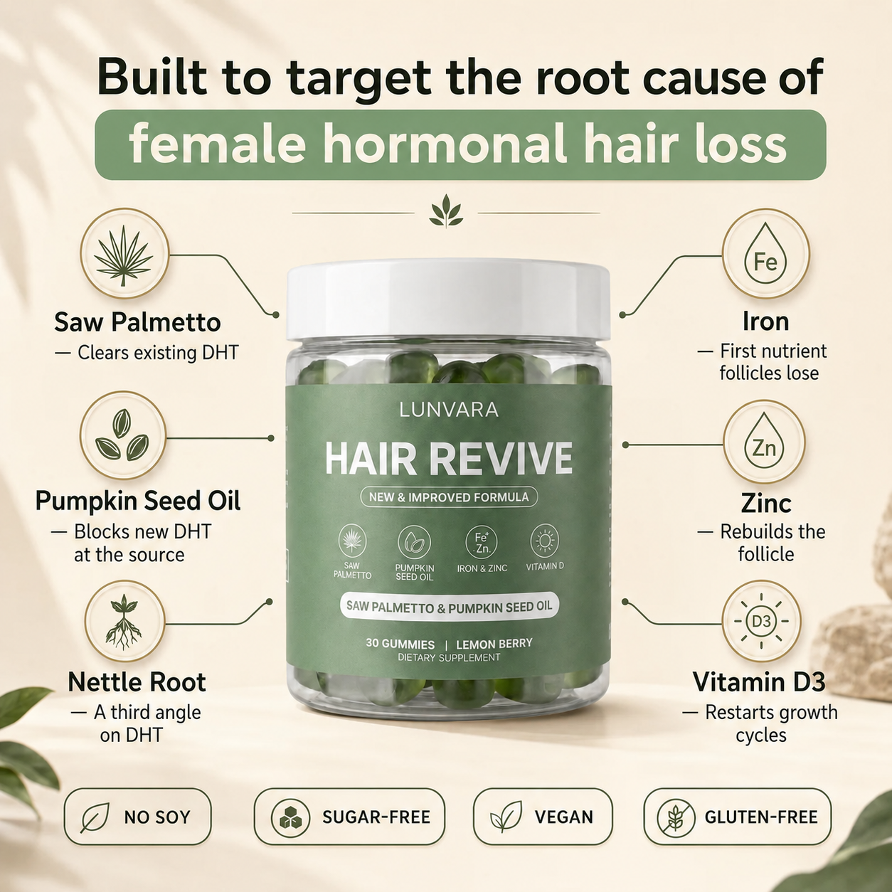 Hair Revive Gummies