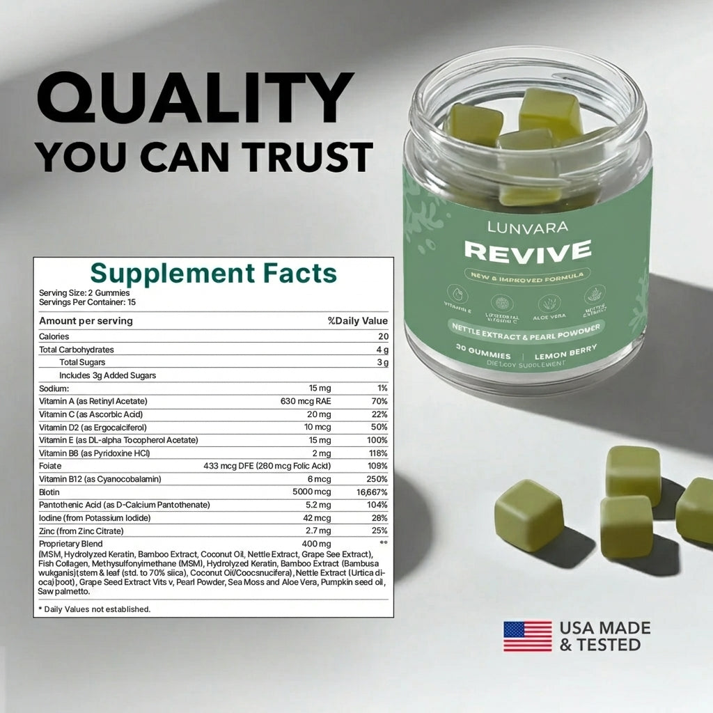 Hair Revive Gummies