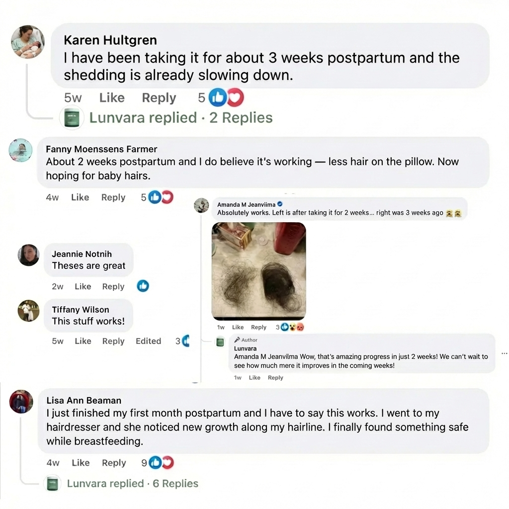 Postpartum Hair Revive Gummies