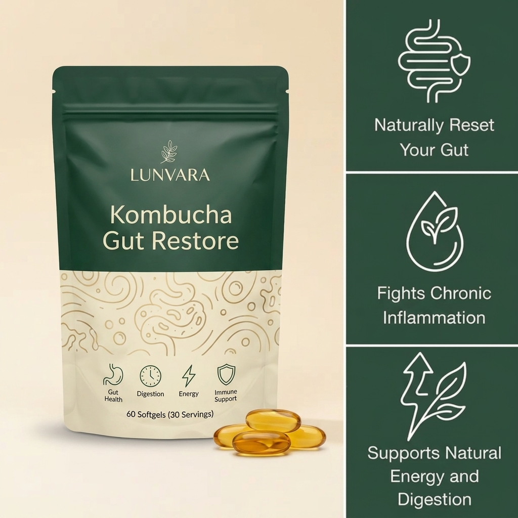 Kombucha Gut Restore Softgels